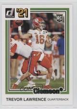 2021 Panini Chronicles Draft Picks Donruss Retro Green Trevor Lawrence #32 0q0m