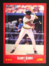 1988 SCORE Barry Bonds #265