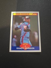 1989 Score Randy Johnson Rookie Card RC #645 Montreal Expos HOF Nm+ Clean. rookie card picture