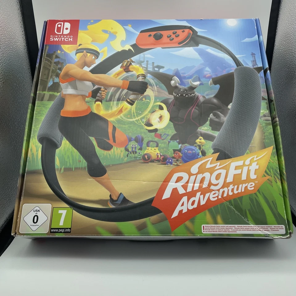 Ring Fit Adventure Standard Edition Gioco (Nintendo Switch, 2019) Pal Multi, foto 1 di 5
