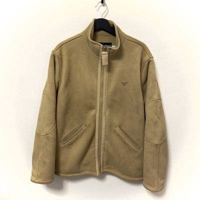 Armani Jeans Vintage Sherpa Fleecejacke Gr. L