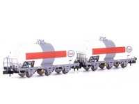 Arnold HN6610 - GüTerwagen Set Kesselwagen Uh Esso Sncf Ep.Iv 2-Teilig - Spur N