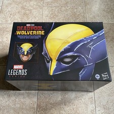 Marvel Legends Wolverine Premium Roleplay Electronic Mask Deadpool With Stand