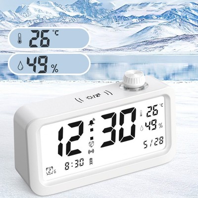 Multifunktionaler Wecker mit LCD-Display und Lichtsensorik