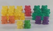 Set of 24 BEARS Counters Counting Sorting Toy Learning Resources 12Sm, 6Med, 6Lg