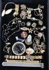 Estate Antique Victorian Art Deco Jewelry Gold Filled Mourning Locket Bracelet