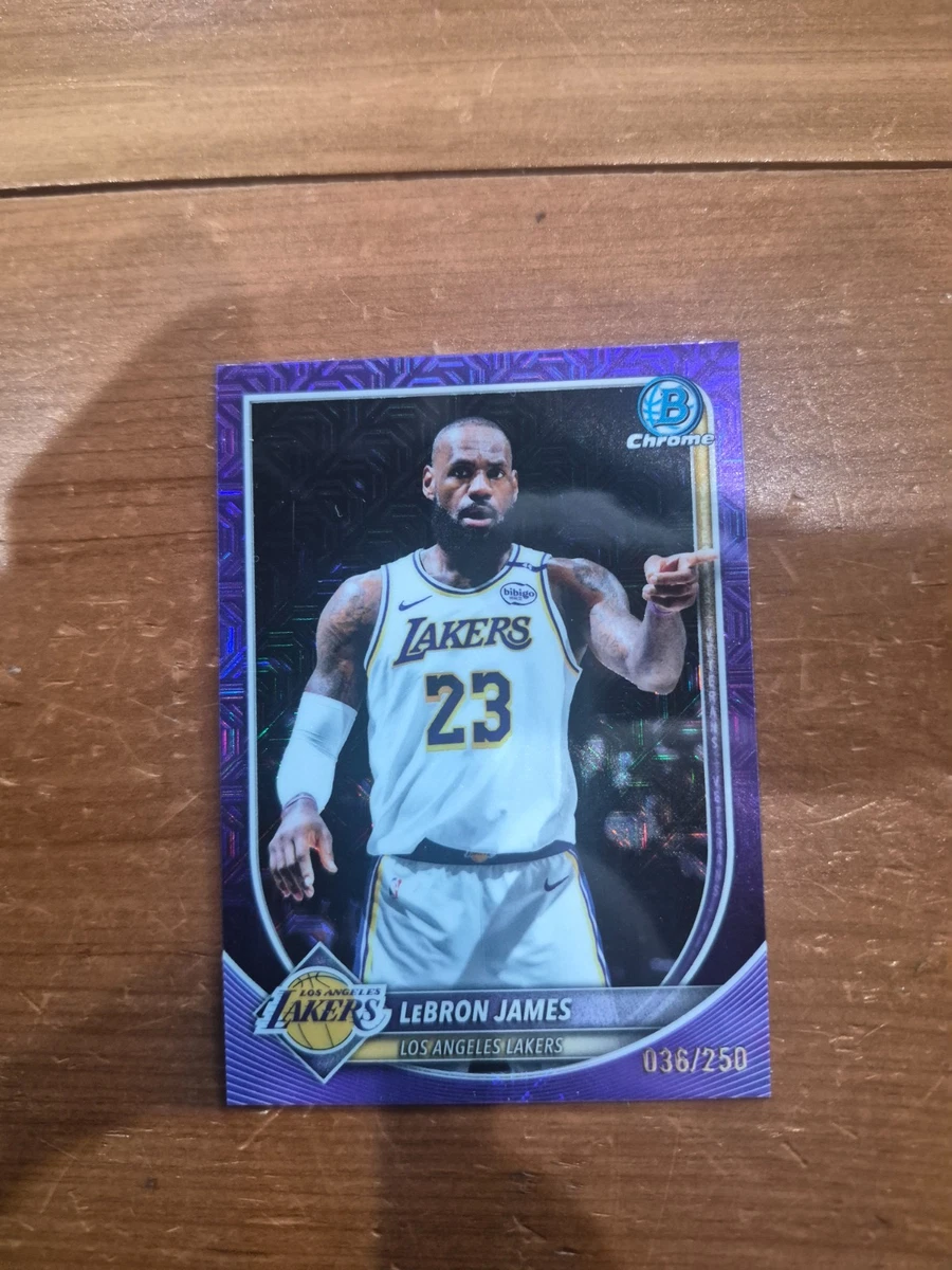 貴重　Lebron James Bowman Chrome RC BGS9 Topps 2003-2004 Bowman Chrome X-Fractors #123 Lebron James 86/150