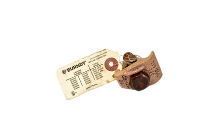 BURNDY GBM29 2/0 SOL 250 Cable Clamp Bronze Copper Alloy United States
