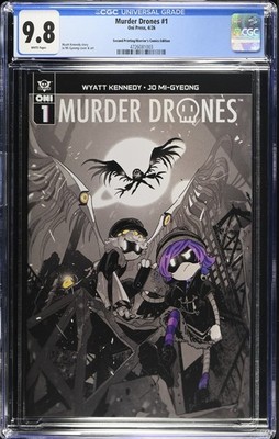 Murder Drones #1 Exclusive Color Splash Variant LTD 500 CGC 9.8 TOP POP