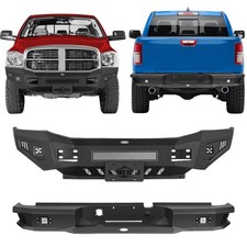 Aftermarket Front Rear Bumper Cover For 2006 2007 2008 2009 Dodge Ram 2500 3500