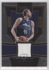 2017-18 Panini Select Select Swatches Dirk Nowitzki #SS-DNW HOF v9t