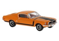 Brekina 19616 Ford Mustang, Orange, 1968, H0, Neu 2026