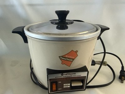Hitachi Chime-O-Matic RD-4053 Rice Cooker Food Steamer -Cream