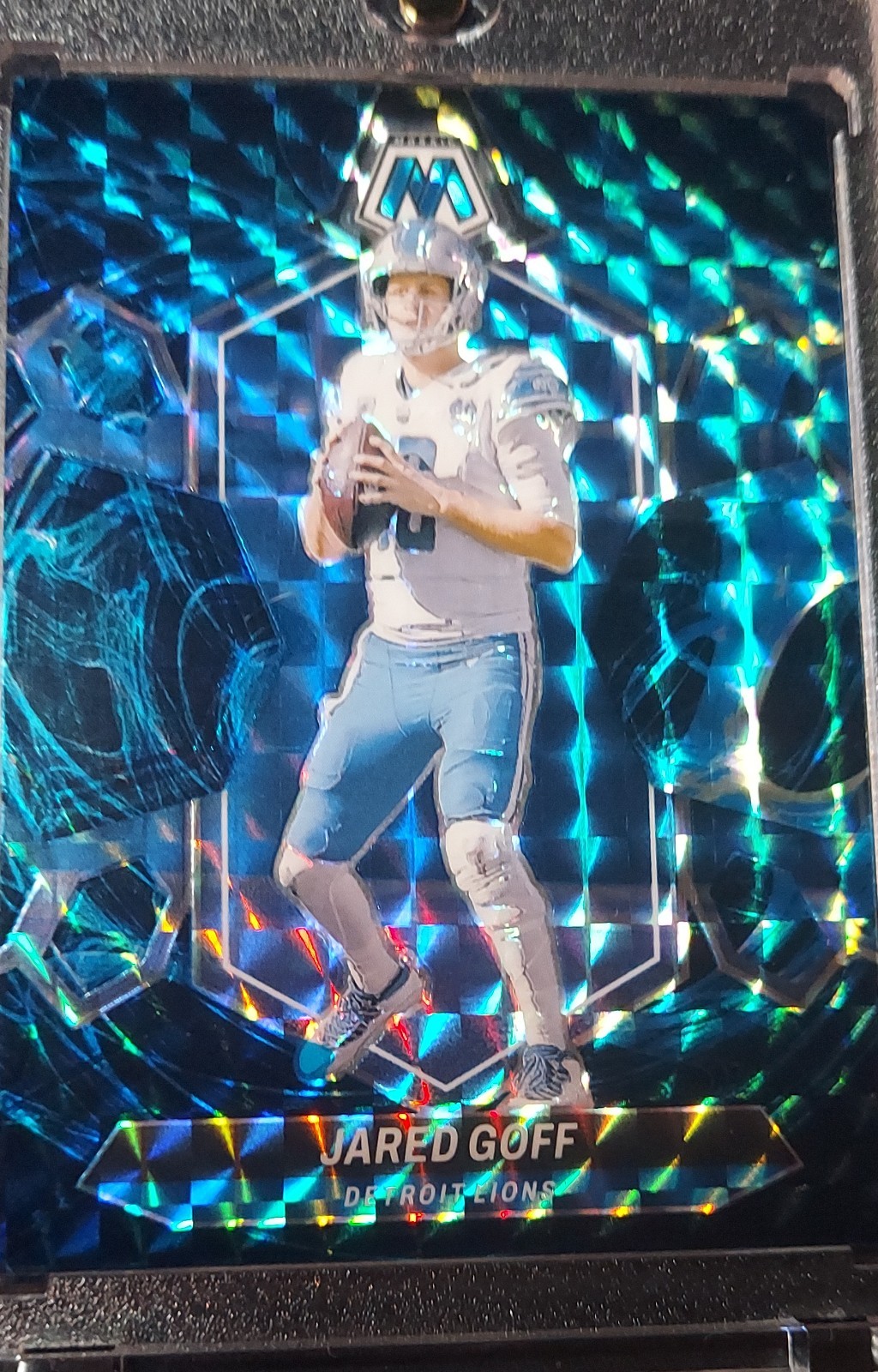 2024 Panini Mosaic - Jared Goff #71 Genesis Mosaic Prizm