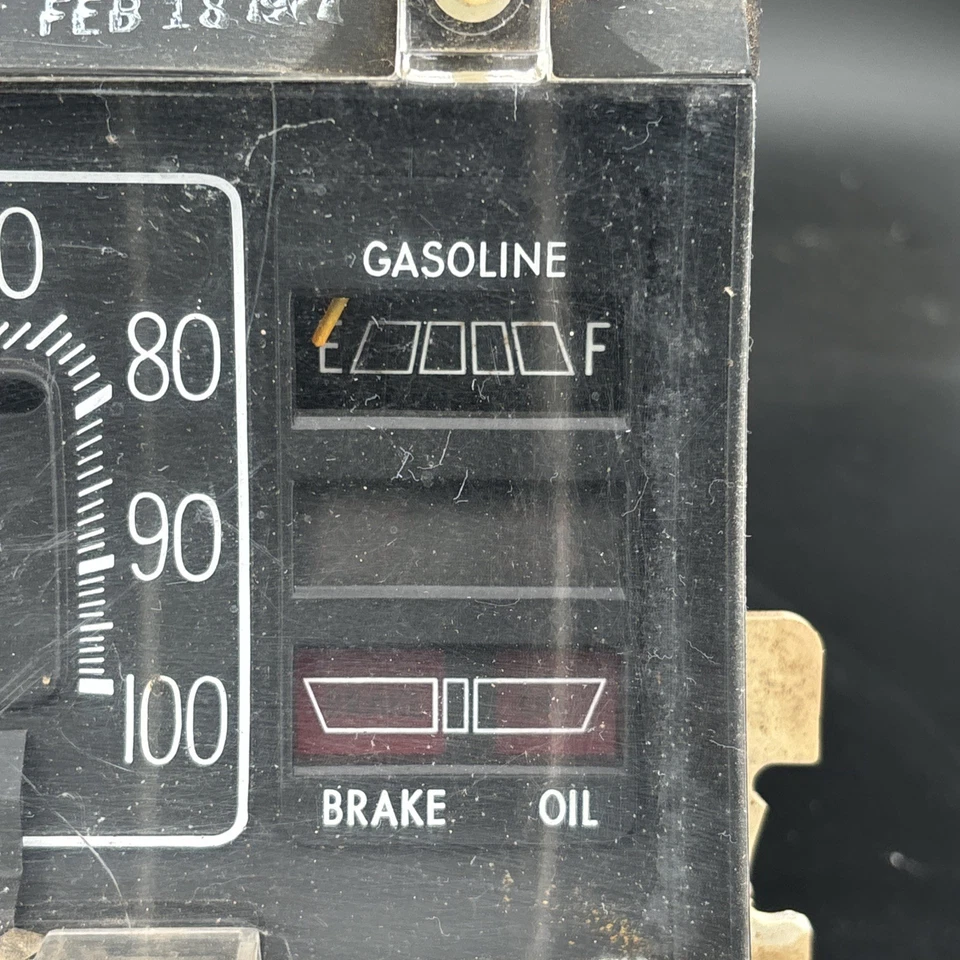 1976-80 Dodge Aspen Plymouth Volare приборной панели датчик кластер спидометр температуры топлива OEM - Изображение 3 из 4