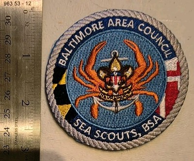 Baltimore Area Council Sea Scout Uniform Patch, unofficial