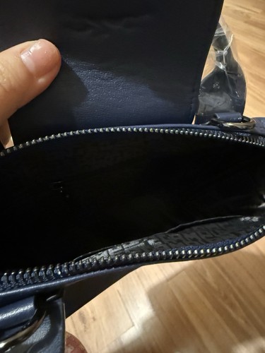 Longchamp Le Pliage Cuir Xs Leather Navy - Picture 4 of 6