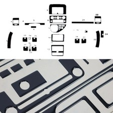 Innenraum Dekor Cockpit für Mercedes Vito 638 112CDI 1996-2003 Schwarz Optik 30x Innenraum Dekor Cockpit für Mercedes Vito 638 112CDI 1996-2003 Schwarz Optik 30x