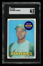 1969 Topps Set-Break #260 Reggie Jackson SGC 6 EX NM