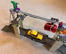 Vintage Lego Spider-Man set 4852 - The Final Showdown; complete w box/manual