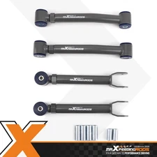 4Pc Upper & Lower Adjustable Front Control Arms for Jeep Cherokee XJ 1984-2001