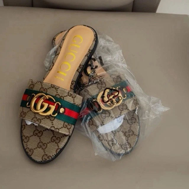 Gucci Striped Sandals for Women for sale | eBay