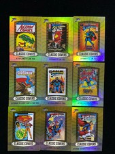 2025 Fleer DC Brilliants Superman Classic Covers The Man of Steel Lot*9 UG21