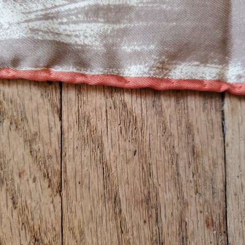 Vintage 100% Silk Scarf London Hand Rolled RICHARD ALLEN Hair Neck 29" SQUARE, $18 - Photo 6