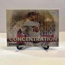 2025 Topps Stadium Club Johan Santana Concentration #C-21 Minnesota Twins
