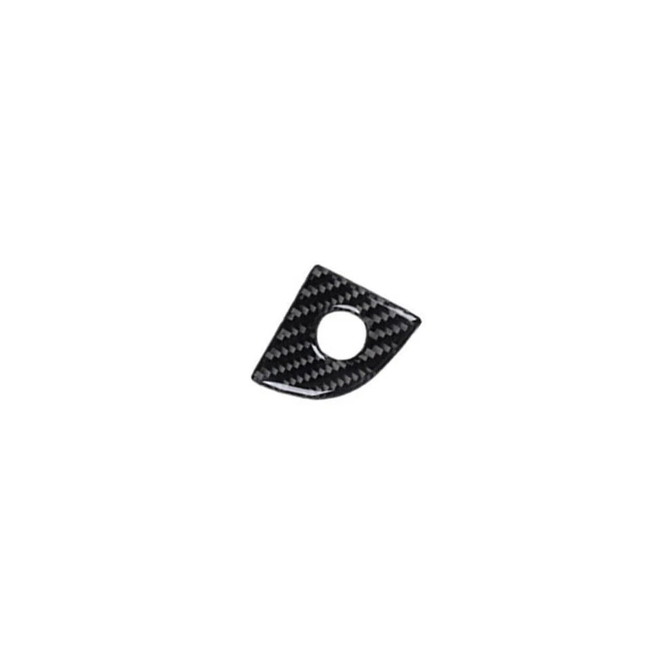Carbon Fiber Glove Box Handle Key Hole Cover Trim For Mercedes-benz E-class W211 - Image 3 of 4
