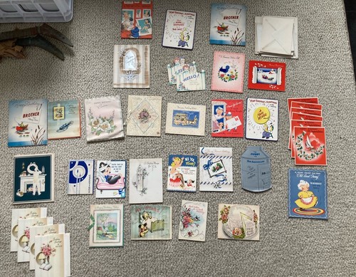 Eaton's Highland Vellum Vintage Greeting Cards