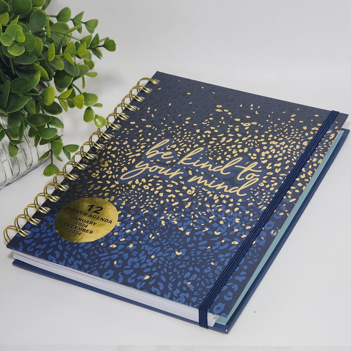 Be Kind to Your Mind 12-month Planner Agenda Journal