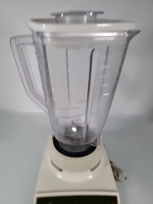 Vtg Osterizer Cycle Blend 10 Pulse Matic Blender Plastic