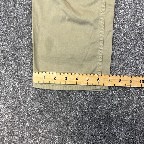 Hugo Boss Chino Uomo Slim Fit Elasticizzato Beige Lavaggio Zip Fly Schino W30 L32 - Foto 5 di 13