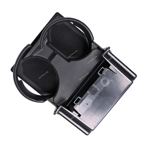 Black Rear Console Cup Holder Insert For 2005-2009 Subaru Outback Subaru Legacy - Picture 2 of 10