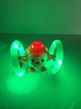 Bright Starts Light Up & Roll Orange Monkey Crawling Developmental Toy EUC