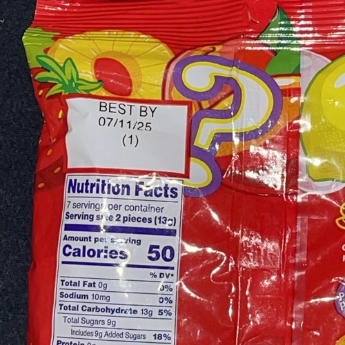 Dum Dums Original Pops, 3.5-oz. Bags (FRUIT MINI LOLLIPOPS) Free Of Allergens - Picture 4 of 7