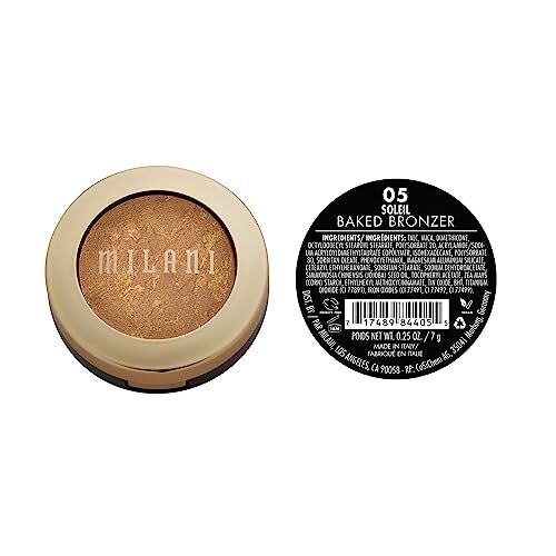 Milani Baked Bronzer - Cruelty-Free Shimmer Bronzing Powder to Use - Picture 2 of 8
