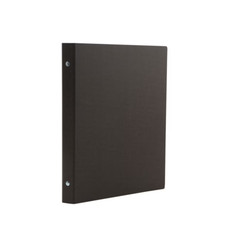 MUJI Binder B5 size, 26 holes, Dark gray