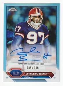 2023 Topps Composite Chrome Cornelius Bennett Refractor Auto /299 #TCA-CB
