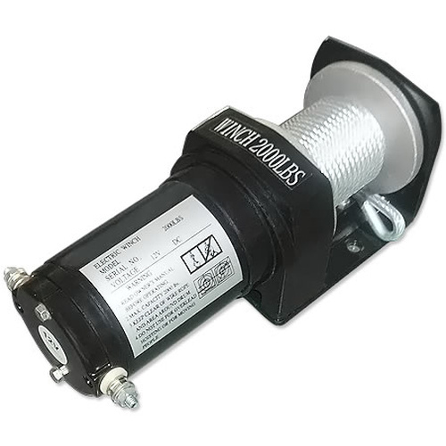 Wireless Winch 12V 2000LBS 907KG Remote Heavy Duty Electric Winch ATV Boat Truck - Picture 5 of 7
