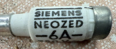 Neozed Sicherung Siemens 6A  D01  45 Stk.