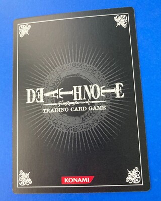 DEATH NOTE トレーディングカード レア エル L KONAMI DEATH NOTE トレーディングカード レア エル L KONAMI