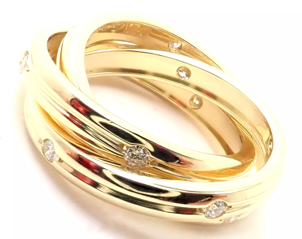 Ebay cartier hotsell trinity ring