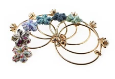 HelloIamLynn Cotton Handmade Cute Star  Bangle Bracelet Women & Girls