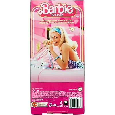 Barbie: The Movie Collectible Doll Margot Robbie as Barbie in Pink Gingham Dress