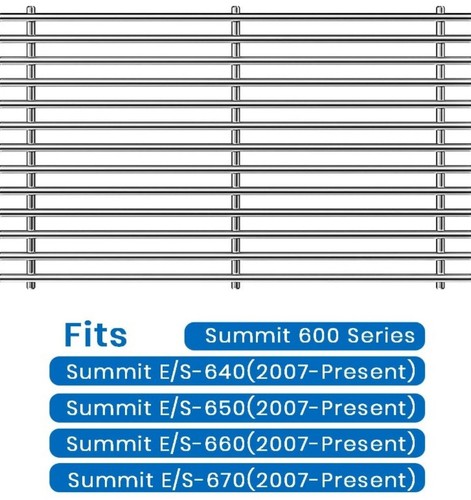 3 Stanbroil Stainless Steel Cooking Grates for Weber Summit 600 Series Summit... - Picture 6 of 7