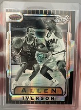 1996-97 Bowman's Best Retro Atomic Refractor Allen Iverson #TB13 Rookie RC HOF