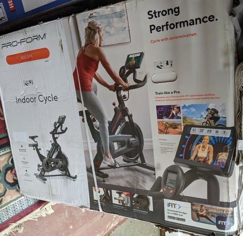 PRO FORM 500SPX Indoor Exercise Bike With LCD Window Display 250 Lb pro-form-500spx-indoor-exercise-bike-with-lcd-window-display-250-lb