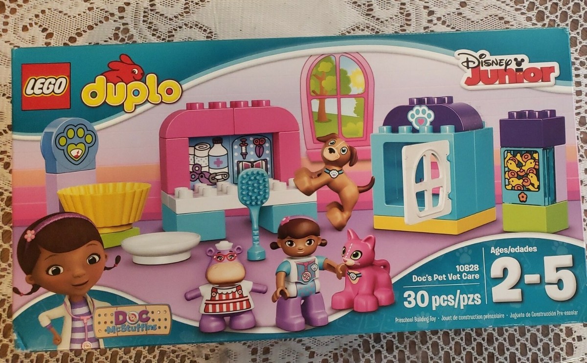 LEGO Duplo 10828 30pc Disney Junior Doc McStuffins' Docs Pet Vet